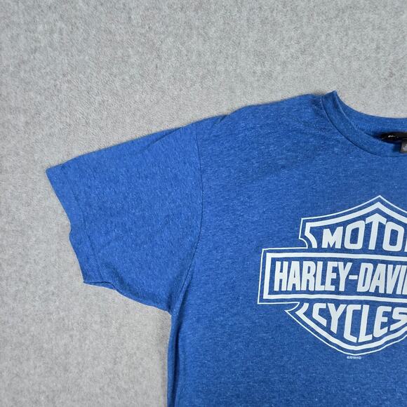 Harley Davidson Tucson Arizona XL Blue Short Sleeve T Shirt - Picture 8 of 13